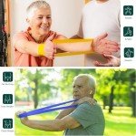 Colorful Resistance Bands Set for Full Body Workouts