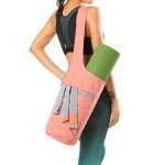 Large Yoga Mat Bag with Pockets and Strap