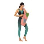Large Yoga Mat Bag with Pockets and Strap