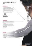 R-Evenge Neon Yellow Arm Compression Sleeve Pair