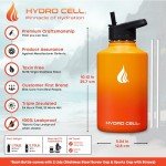 Hydro Cell Insulated Water Bottle with Straw
