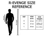 R-Evenge Neon Yellow Arm Compression Sleeve Pair