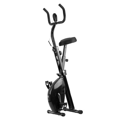 Foldable Upright Exercise Bike for Home Fitness