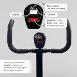 Foldable Upright Exercise Bike for Home Fitness
