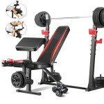 Aceshin Adjustable Weight Bench for Home Workouts