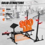 Aceshin Adjustable Weight Bench for Home Workouts