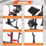 Aceshin Adjustable Weight Bench for Home Workouts