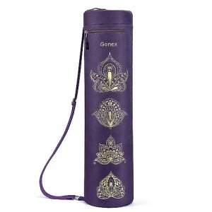 Gonex Waterproof Yoga Mat Bag with 2 Pockets