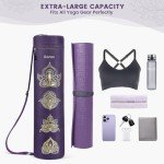 Gonex Waterproof Yoga Mat Bag with 2 Pockets