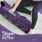 Gonex Waterproof Yoga Mat Bag with 2 Pockets