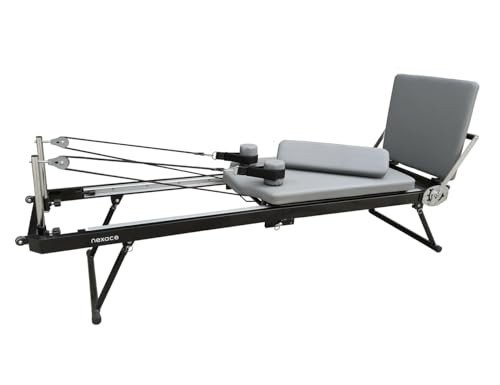 Nexace Foldable Pilates Reformer for Home Workouts