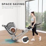 Neezee Ultra-Quiet Compact Elliptical Trainer