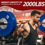 LOEFT 50 lb Olympic Barbell - 7ft Red
