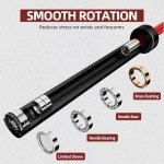LOEFT 50 lb Olympic Barbell - 7ft Red
