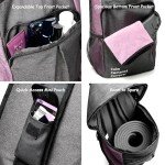 Warrior2 Yoga Mat Bag with Pockets & Carrier