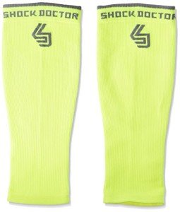 Yellow Medium Calf Compression Sleeve by Shock Doctor