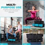 Large Yoga Mat Bag with Shoe Compartment & Pockets