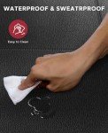 HAPBEAR Non-Slip Foldable Treadmill Mat 68"x24