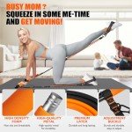Pilates Bar Kit with Resistance Bands for All Workouts