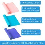 DIWUJI 3-Pack Resistance Bands for Home Workouts