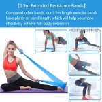 DIWUJI 3-Pack Resistance Bands for Home Workouts