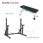 Body Revolution Home Gym Set with Squat Rack