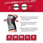 RockTape Knee Sleeves - 2 Pack Compression Support