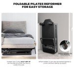 Foldable Pilates Reformer for Home Gym Workouts