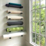 Yoga Mat Wall Storage Rack for Home Gym