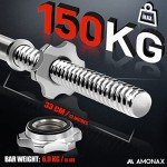 Amonax 6ft Barbell with Spinlock Collars