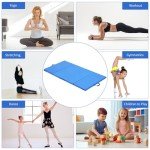 Foldable 3'x6' Gymnastics Exercise Mat for Home