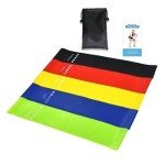 5-Pack Resistance Loop Bands for Home Workouts