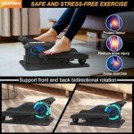 Compact Under Desk Elliptical Machine for Home