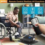 Compact Under Desk Elliptical Machine for Home