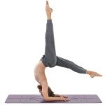 Liforme Travel Yoga Mat with Yoga Bag - Purple