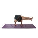 Liforme Travel Yoga Mat with Yoga Bag - Purple
