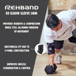 Rehband 5mm Neoprene Elbow Compression Sleeves - XL