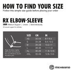 Rehband 5mm Neoprene Elbow Compression Sleeves - XL