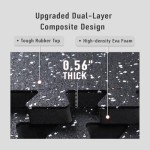 48 Sq Ft Interlocking Exercise Mats for Home Gym