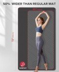 Extra Large Non-Slip Yoga Mat for Home Fitness