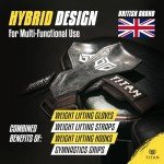 Titan Armour® Multi Grip Straps for Weightlifting