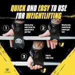 Titan Armour® Multi Grip Straps for Weightlifting