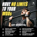 Titan Armour® Multi Grip Straps for Weightlifting