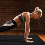 Three-Fold Folding Exercise Mat for Home Gym