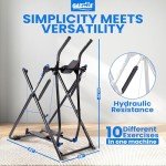 Gazelle Glider Elliptical Hybrid Home Gym Machine