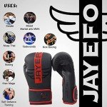 JAYEFO 16oz Boxing Gloves for Training and Sparring
