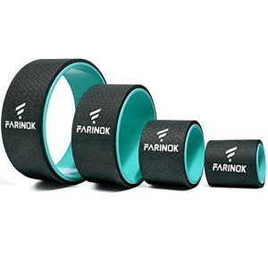 Yoga Wheel and Roller Set for Pain Relief