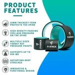 Yoga Wheel and Roller Set for Pain Relief