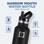 Stainless Steel Insulated Water Bottle - 470ml