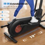 Merach Ultra-Quiet Home Cross Trainer with 8 Resistance Levels